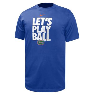 Florida Nike YOUTH Legend Let's Play Ball Tee