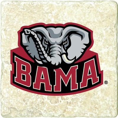 Alabama Circle Bama Logo Coaster