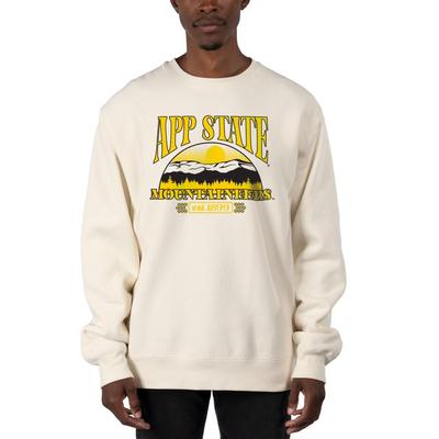 App State Uscape Stars Heavyweight Crew Sweatshirt