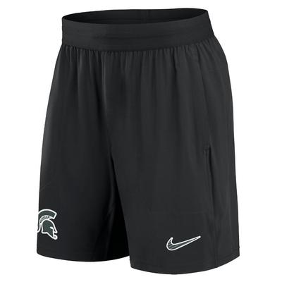 Michigan State Nike Dri-Fit Woven Sideline Shorts BLACK