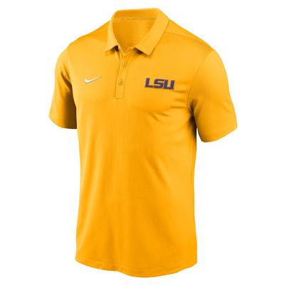 LSU Nike Lockup Franchise Polo GOLD