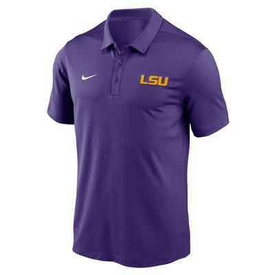 LSU Nike Lockup Franchise Polo PURPLE