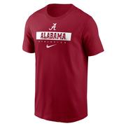  Alabama Nike Dri- Fit Sideline Team Issue Tee