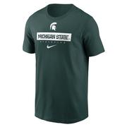  Michigan State Nike Dri- Fit Sideline Team Issue Tee