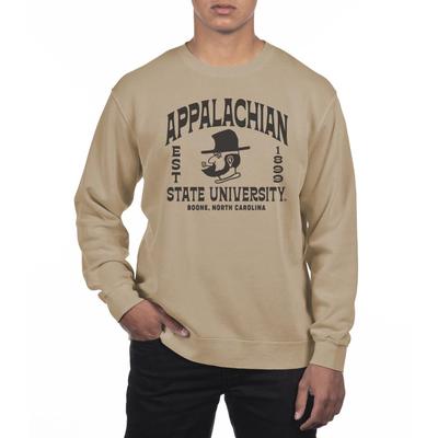 App State Uscape Wild Pigment Dye Crew Sweatshirt