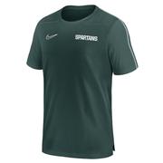  Michigan State Nike Dri- Fit Sideline Uv Coach Top