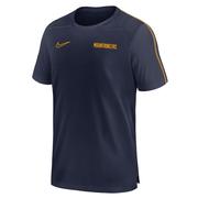  West Virginia Nike Dri- Fit Sideline Uv Coach Top