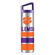  Clemson Gametime Sidekicks 22oz Team Striped Bottle