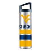  West Virginia Gametime Sidekicks 22oz Team Striped Bottle