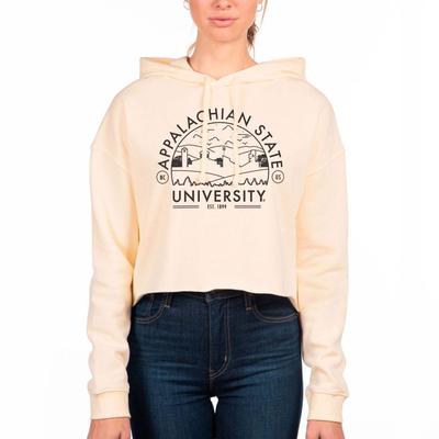 App State Uscape Voyager Cropped Hoodie