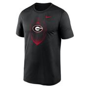  Georgia Nike Legend Football Icon Tee