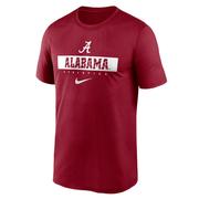  Alabama Nike Legend Sideline Team Issue Tee