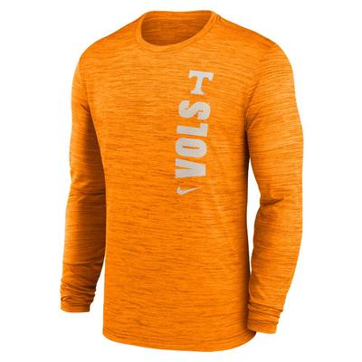 Tennessee Nike Dri-Fit Sideline Velocity Long Sleeve Tee BRIGHT_CERAMIC