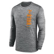  Tennessee Nike Dri- Fit Sideline Velocity Long Sleeve Tee