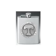  Tennessee Heritage Pewter 8 Oz Stainless Steel Flask