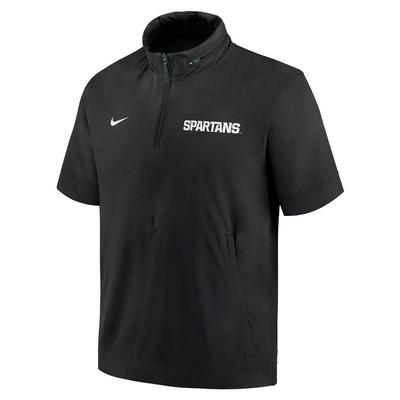 Michigan State Nike Sideline Lightweight Coach Jacket BLACK