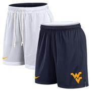  West Virginia Nike Reversible Mesh Shorts