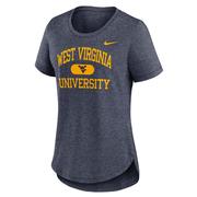  West Virginia Nike Women's Triblend University Classic Tee