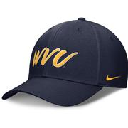  West Virginia Nike Club Adjustable Strap Cotton Cap