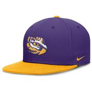  Lsu Nike Dri- Fit True Wool Fitted Cap