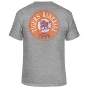  Clemson Vault Tigers Baseball Circle Logo Tee