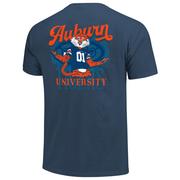  Auburn Image One Mascot Strut Comfort Colors Tee