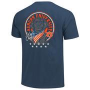  Auburn Tigers Image One American Pup Bandana Comfort Colors Tee