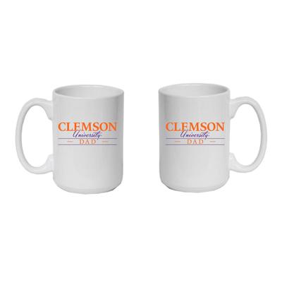 Clemson 15 Oz Dad Mug