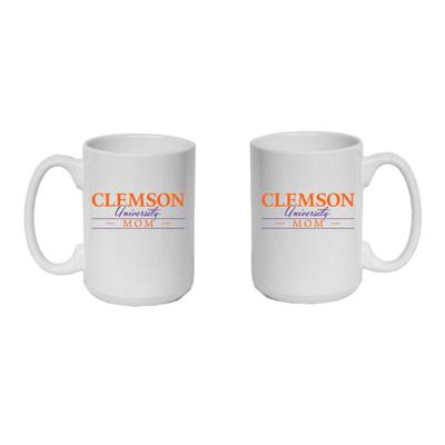 Clemson 15 Oz Mom Mug