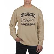  Arkansas Uscape Wild Pigment Dye Crew Sweatshirt