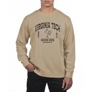  Virginia Tech Uscape Wild Pigment Dye Crew Sweatshirt