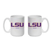  Lsu 15 Oz Dad Mug