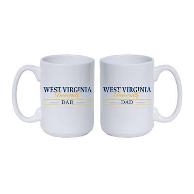 West Virginia 15 Oz Dad Mug