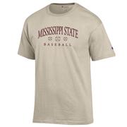  Mississippi State Champion Women's Arch Baseball Tee