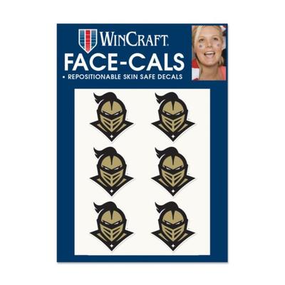 UCF Knights Face Tattoos