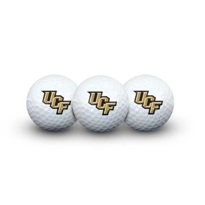 UCF Wincraft 3 Piece Golf Ball Set