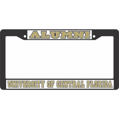 UCF Alumni Plastic License Plate Frame