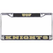  Ucf Domed Metal License Plate Frame