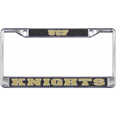 UCF Domed Metal License Plate Frame