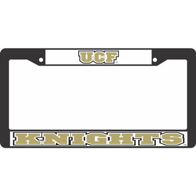 UCF Knights Plastic License Plate Frame