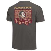  Florida State Flag Waving Comfort Colors Tee