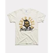  Ucf Charlie Hustle Never Yield Charge On Tee