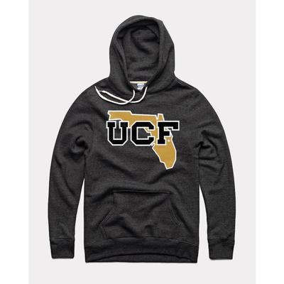 UCF Charlie Hustle Vault Monogram Florida Outline Hoodie