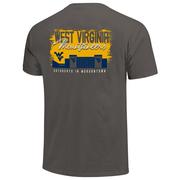  West Virginia Stadium Saturdays Comfort Colors Tee