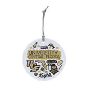  Ucf Julia Gash Round Ornament