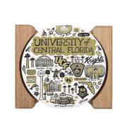  Ucf Julia Gash 4- Pack Coasters