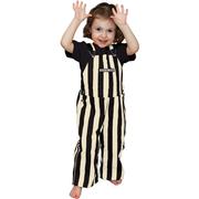  Youth Black And Tan Striped Game Bibs