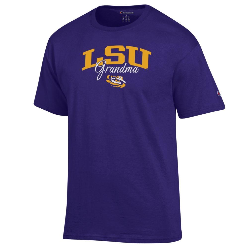 LSU | LSU Champion Women's Arch Grandma Script Tee | Alumni Hall