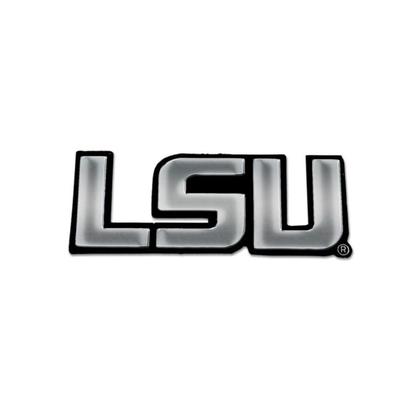 LSU Wincraft Chrome Emblem