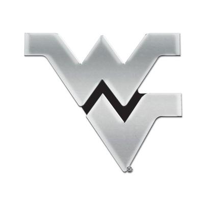 West Virginia Wincraft Chrome Emblem